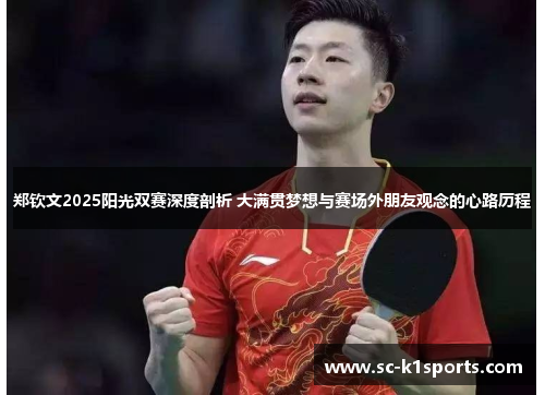 郑钦文2025阳光双赛深度剖析 大满贯梦想与赛场外朋友观念的心路历程 郑钦文2025阳光双赛深度剖析 大满贯梦想与赛场外朋友观念的心路历程